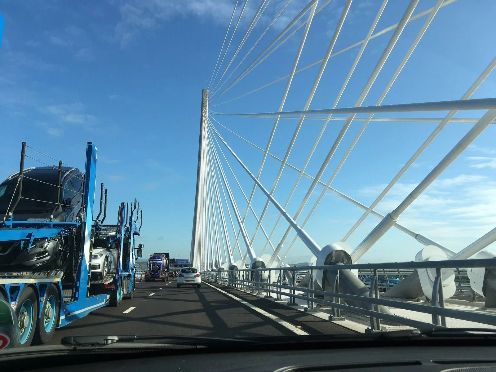 Queensferry crossing bridge 31 aout 2017 !