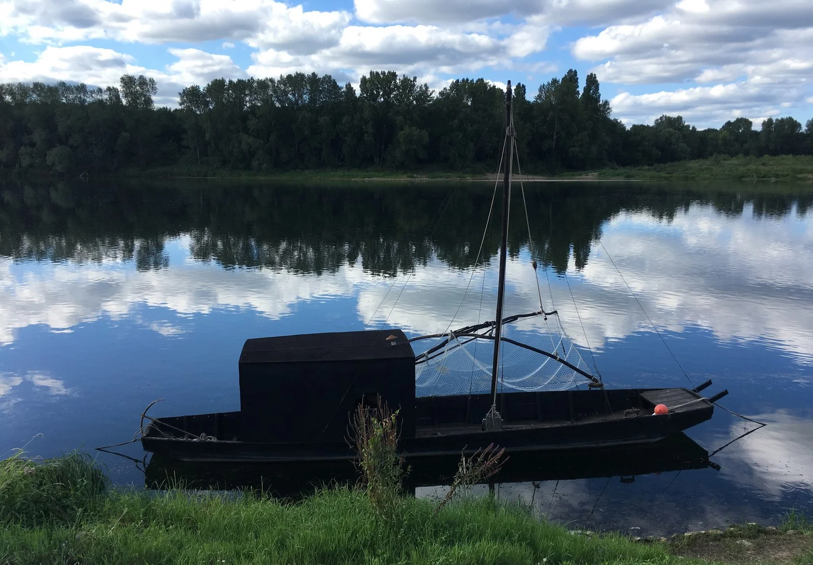 Les bords de Loire à Bréhémont