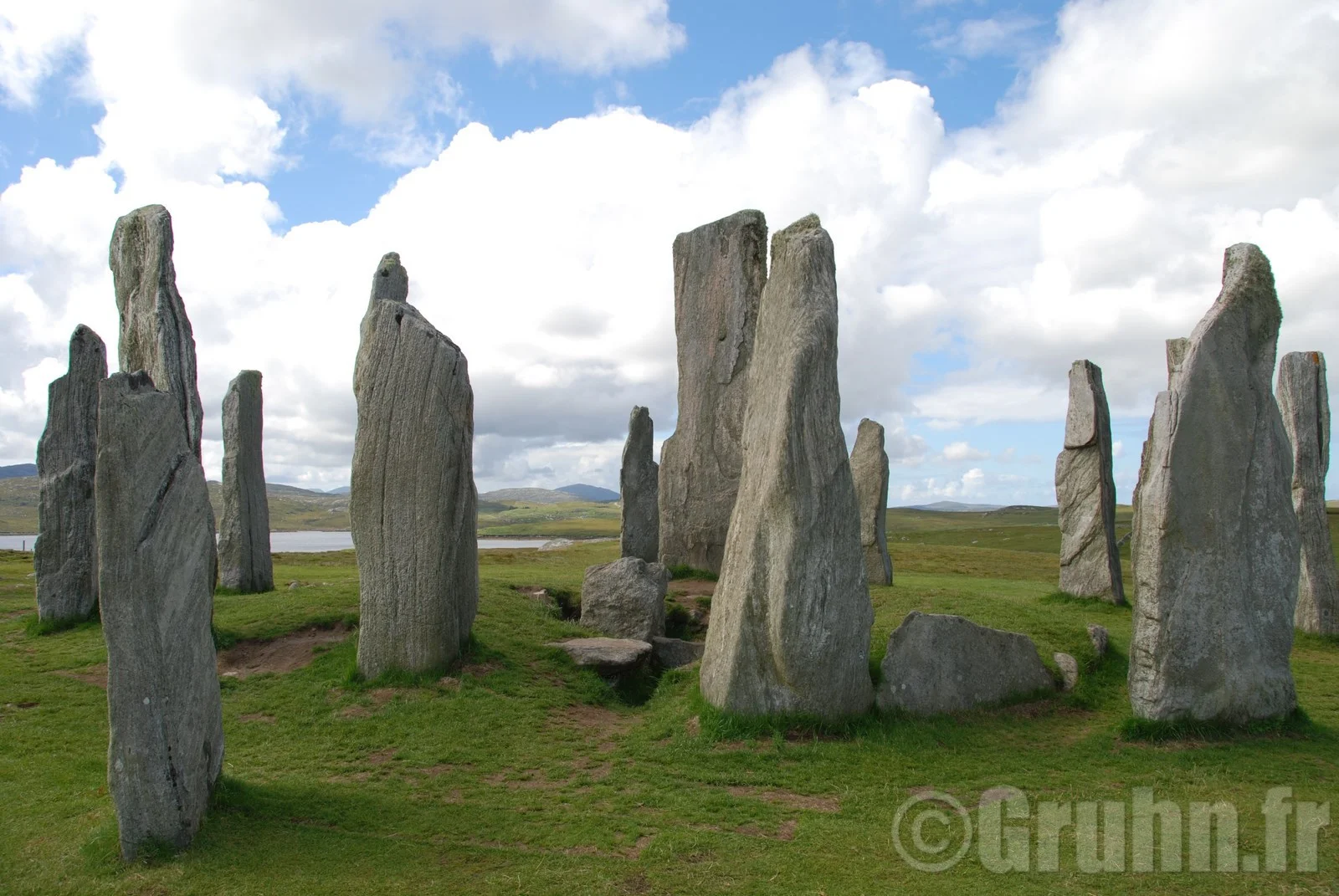 Cercle megalithique de Callanish 3000 ans avant JC