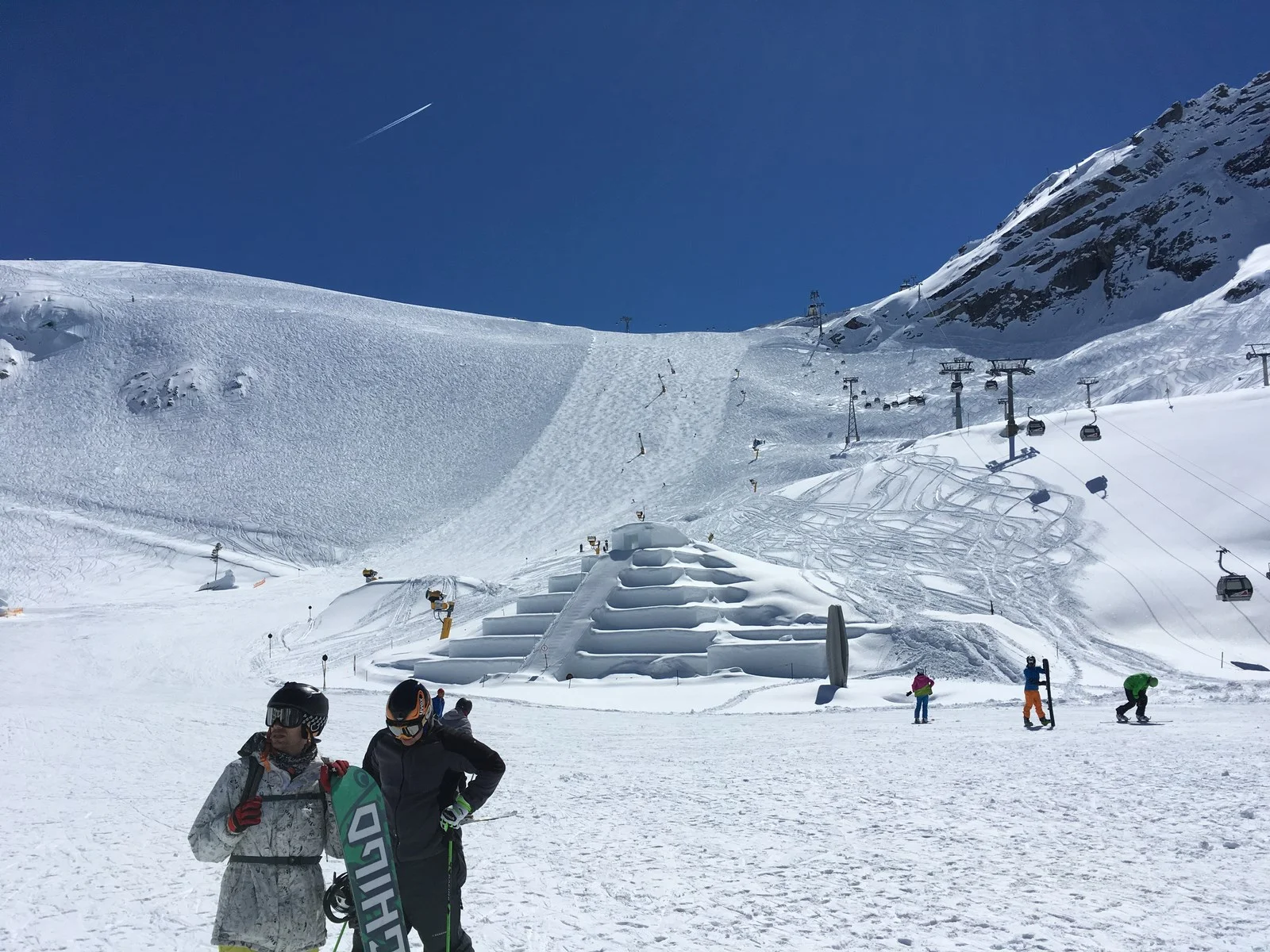 Rettenbach gletscher 2684m