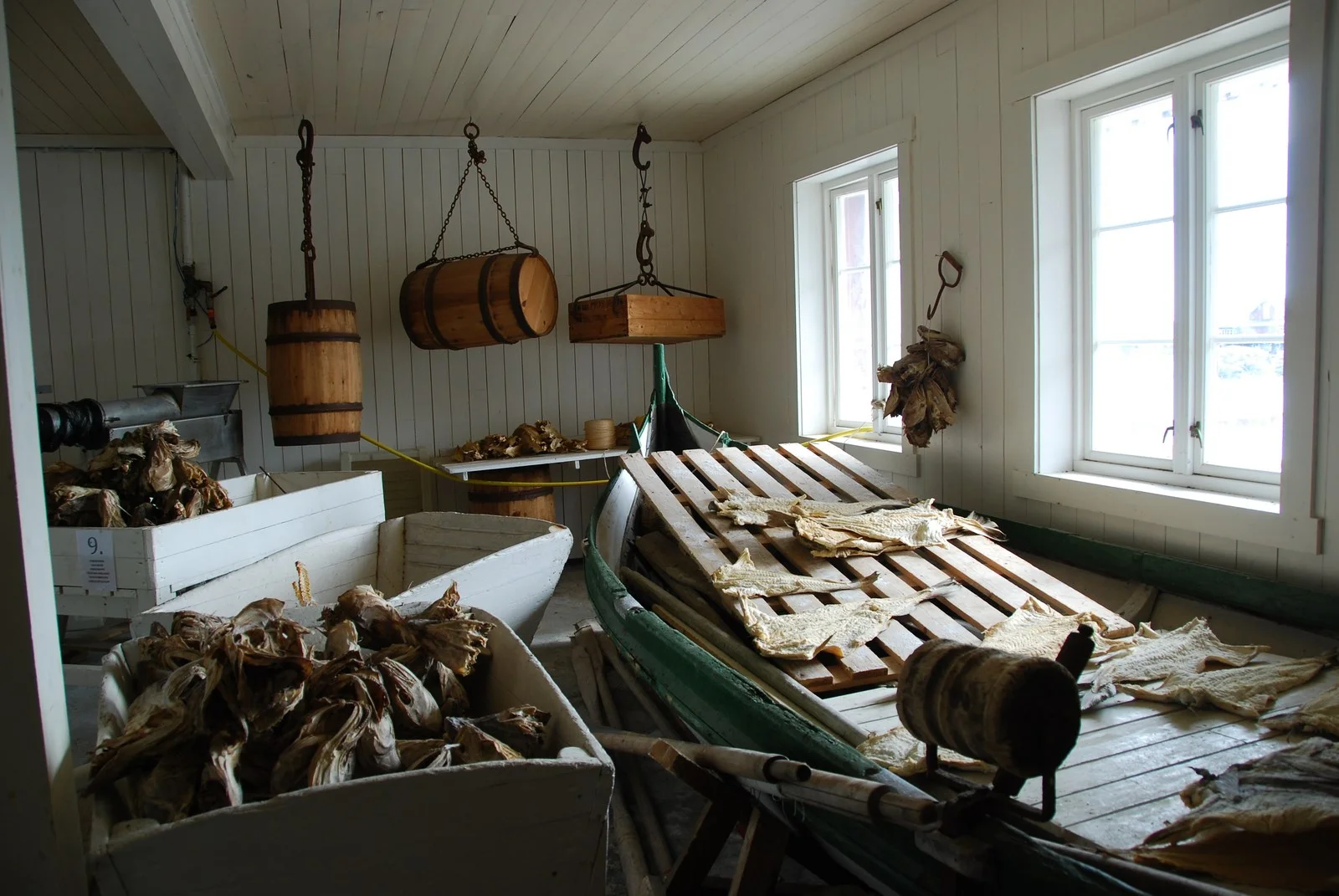 "Stockffisch" Les iles Lofotent