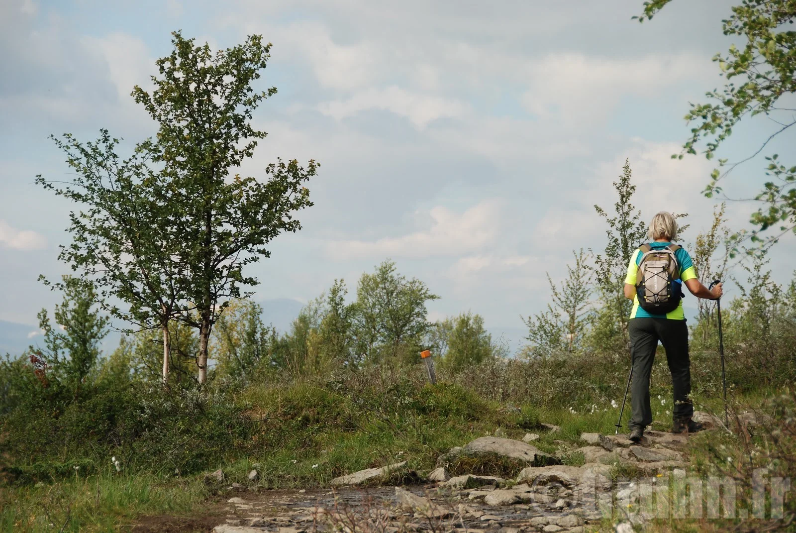 En route pour les 3 frontières. rando de 22 km