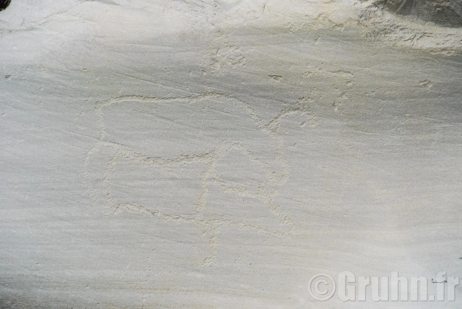Gravure rupestre d'Alta
