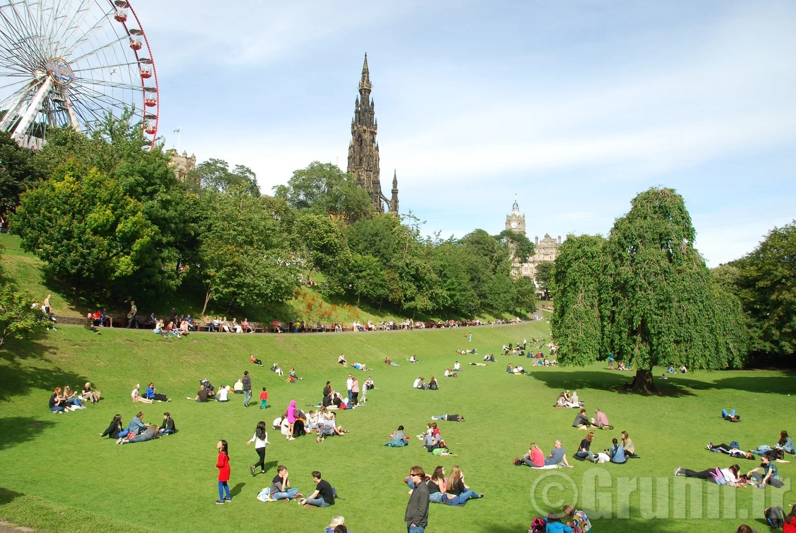Princes street garden