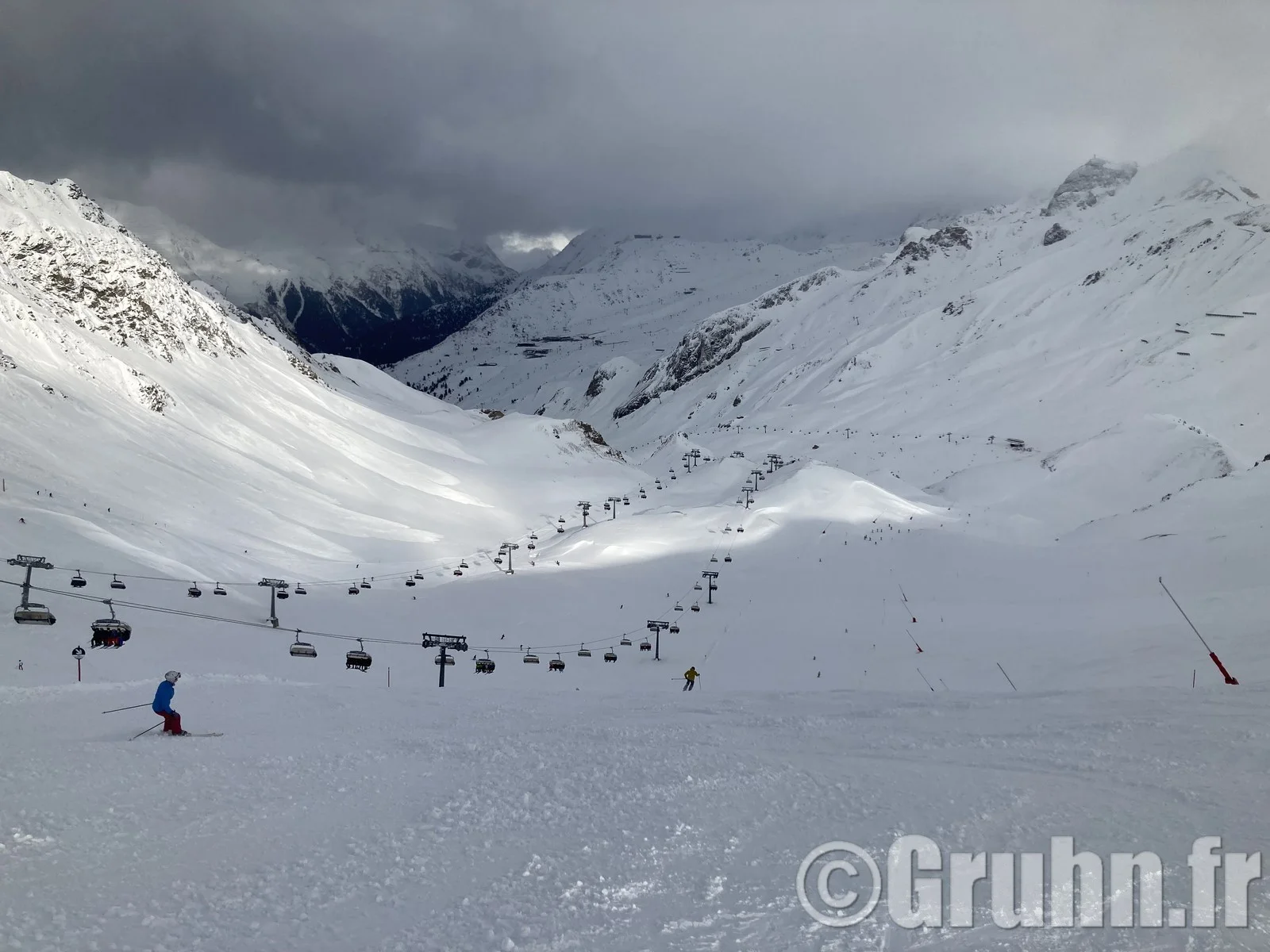 meme pas peur des pistes noir!