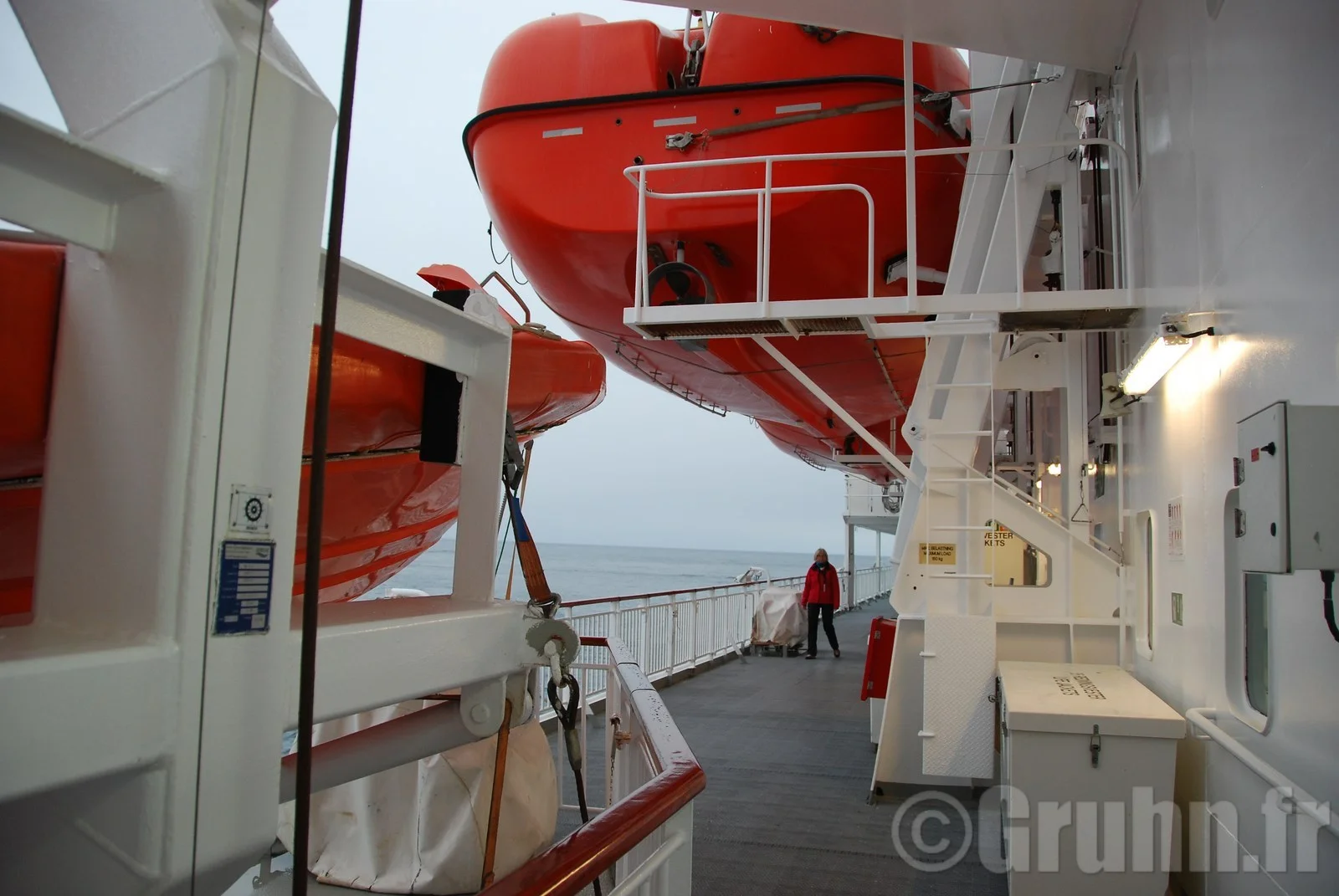 A bord du MS Finnmarken ou nous passerons la nuit