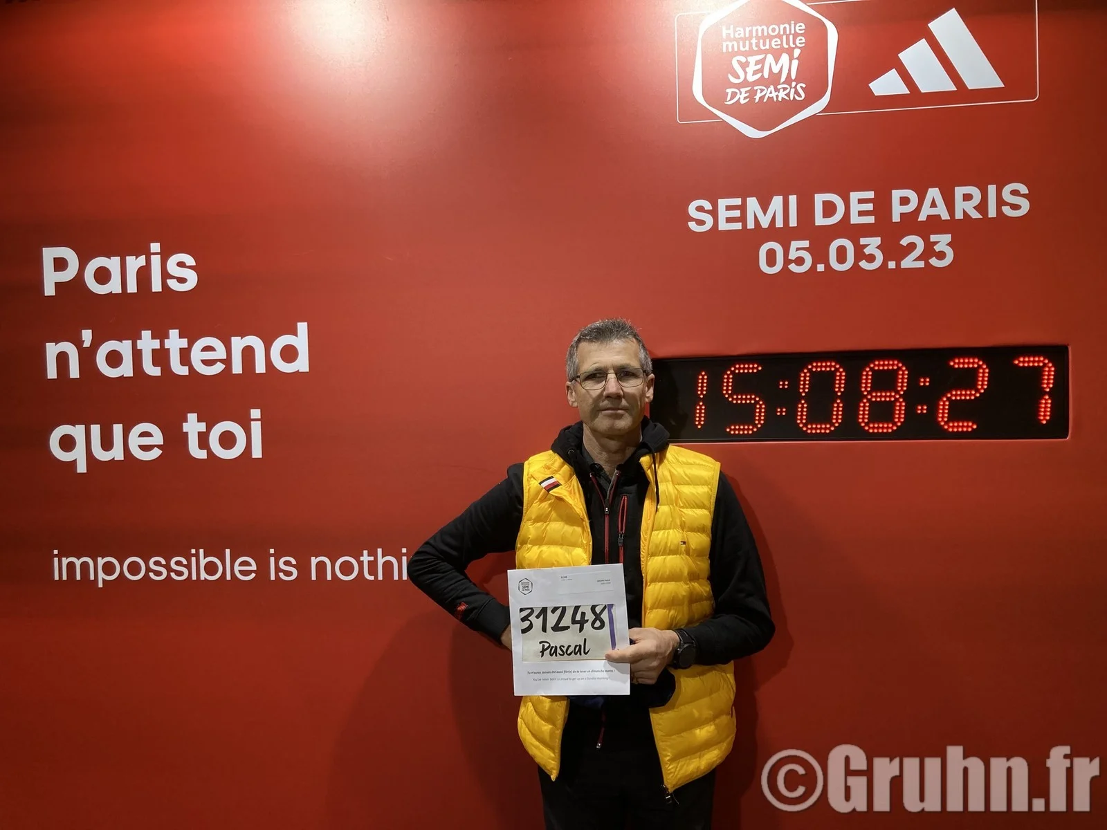 Avant la course