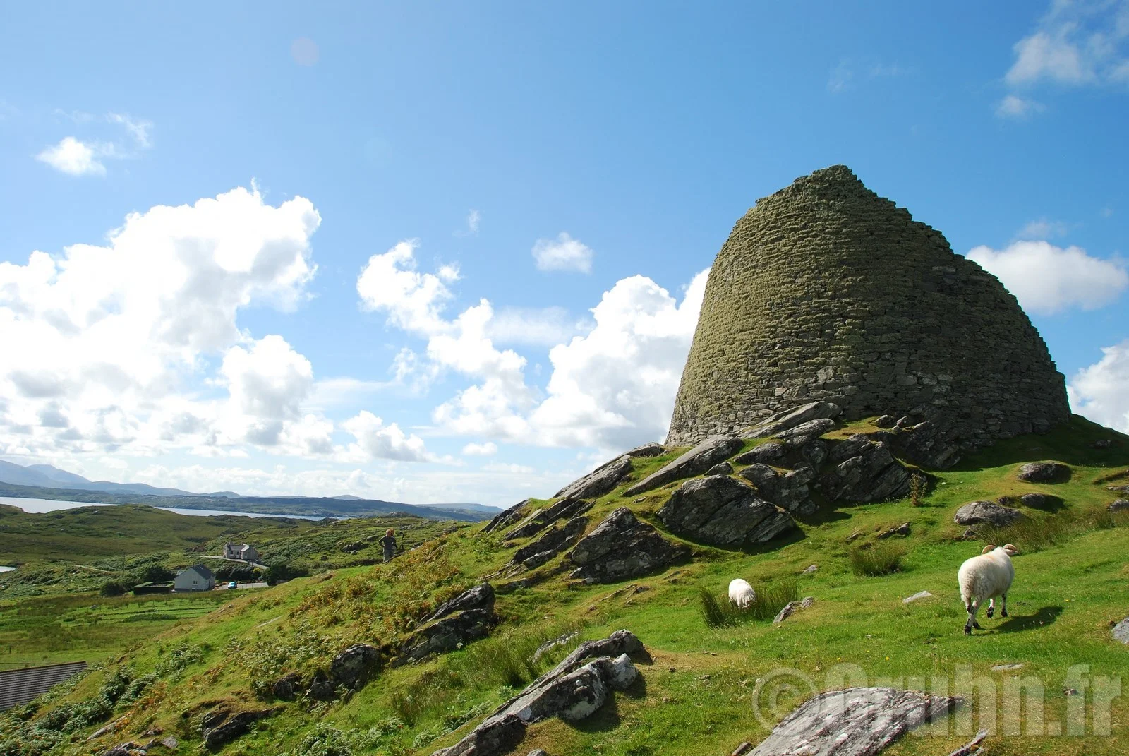 Dun Carloway cote ouest de Lewis Fortification de la fin de l'age du fer