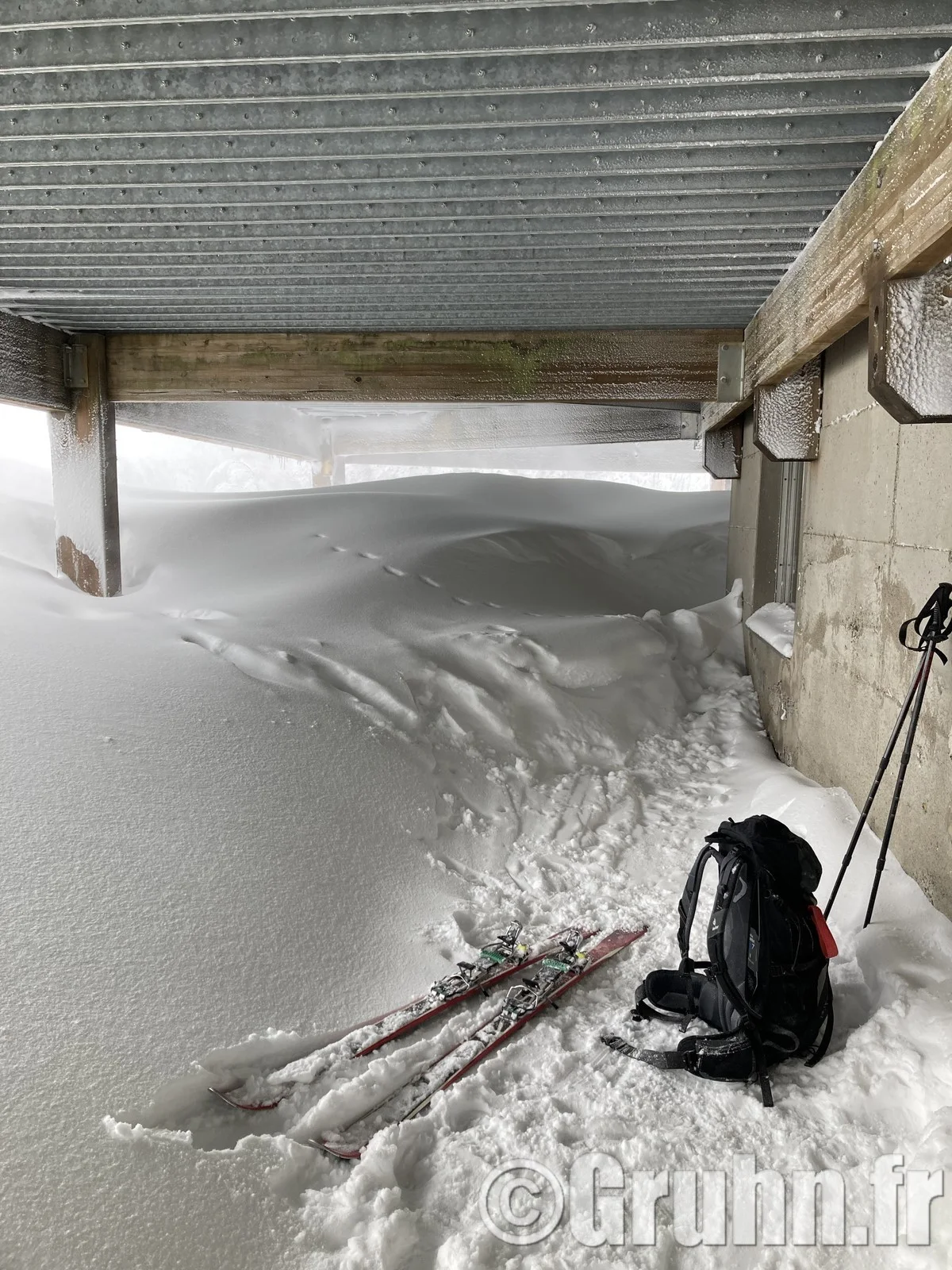 pause a l'abris " vue des alpes"